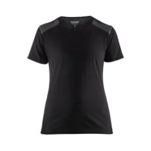 3479-1042&#x20;Women&#x27;s&#x20;Work&#x20;T-shirt&#x20;Two&#x20;Tone&#x20;-&#x20;Bl&#xE5;kl&#xE4;der