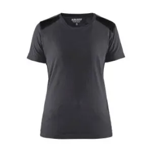 3479-1042&#x20;Women&#x27;s&#x20;Work&#x20;T-shirt&#x20;Two&#x20;Tone&#x20;-&#x20;Bl&#xE5;kl&#xE4;der