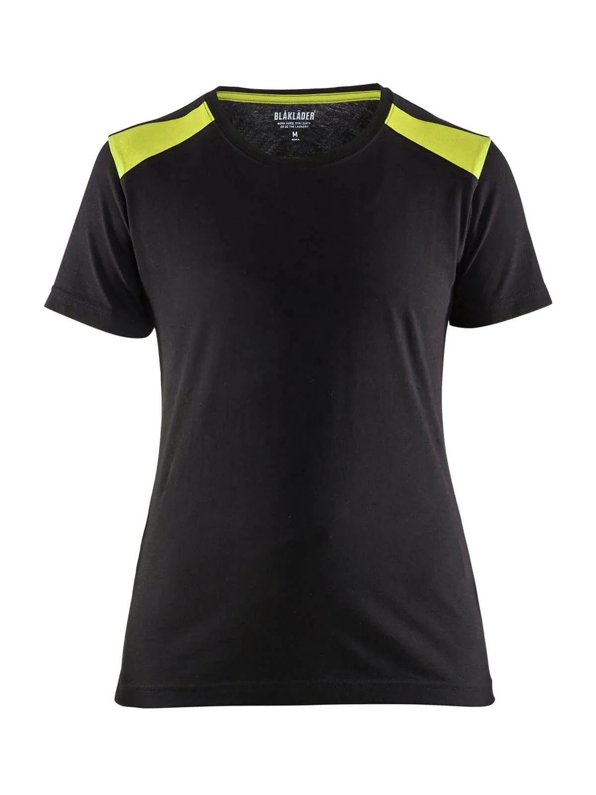 3479-1042&#x20;Women&#x27;s&#x20;Work&#x20;T-shirt&#x20;Two&#x20;Tone&#x20;-&#x20;Bl&#xE5;kl&#xE4;der