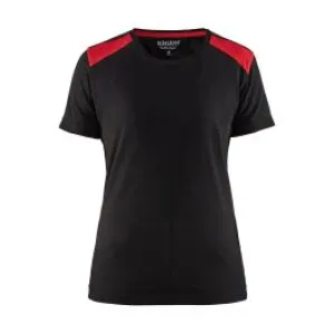 3479-1042&#x20;Women&#x27;s&#x20;Work&#x20;T-shirt&#x20;Two&#x20;Tone&#x20;-&#x20;Bl&#xE5;kl&#xE4;der