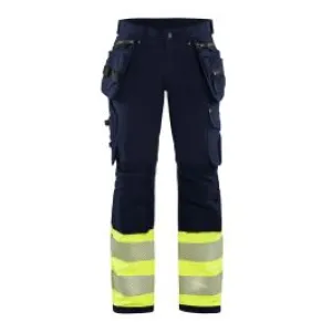 7193-1642&#x20;Women&#x27;s&#x20;Work&#x20;Trousers&#x20;High&#x20;Vis&#x20;4-Way&#x20;Stretch&#x20;-&#x20;Bl&#xE5;kl&#xE4;der