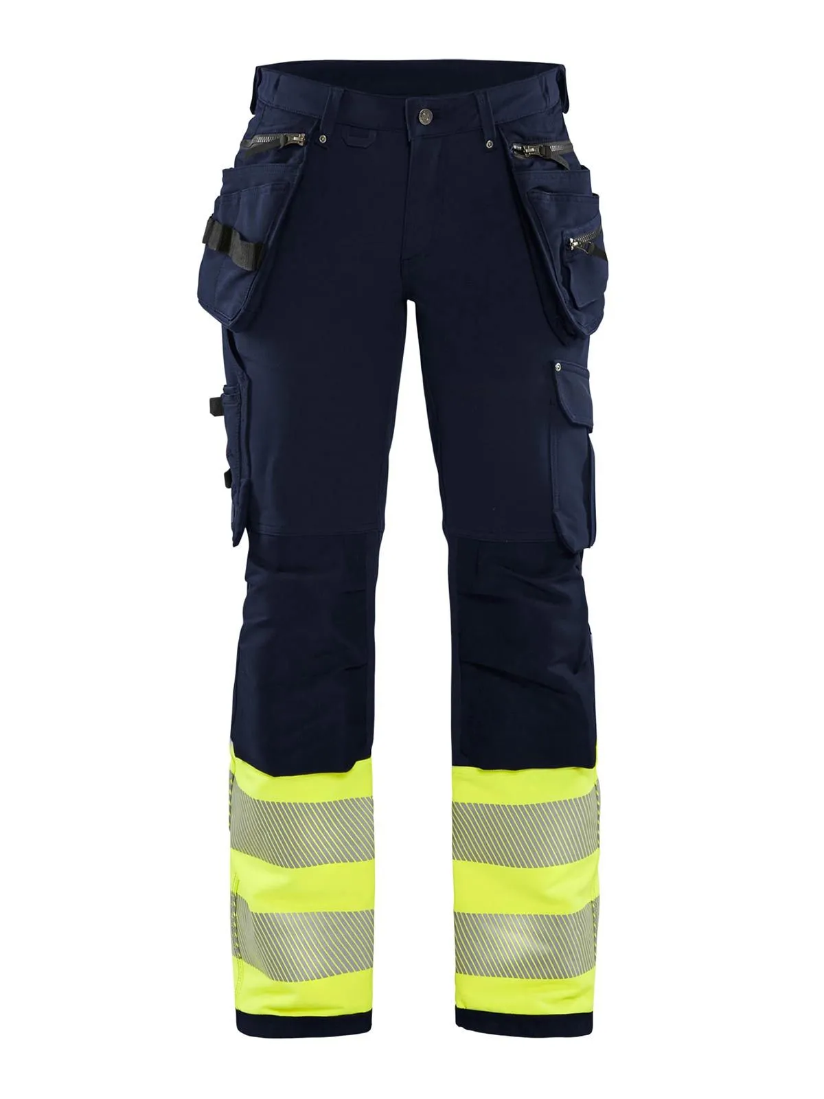 7193-1642&#x20;Women&#x27;s&#x20;Work&#x20;Trousers&#x20;High&#x20;Vis&#x20;4-Way&#x20;Stretch&#x20;-&#x20;Bl&#xE5;kl&#xE4;der