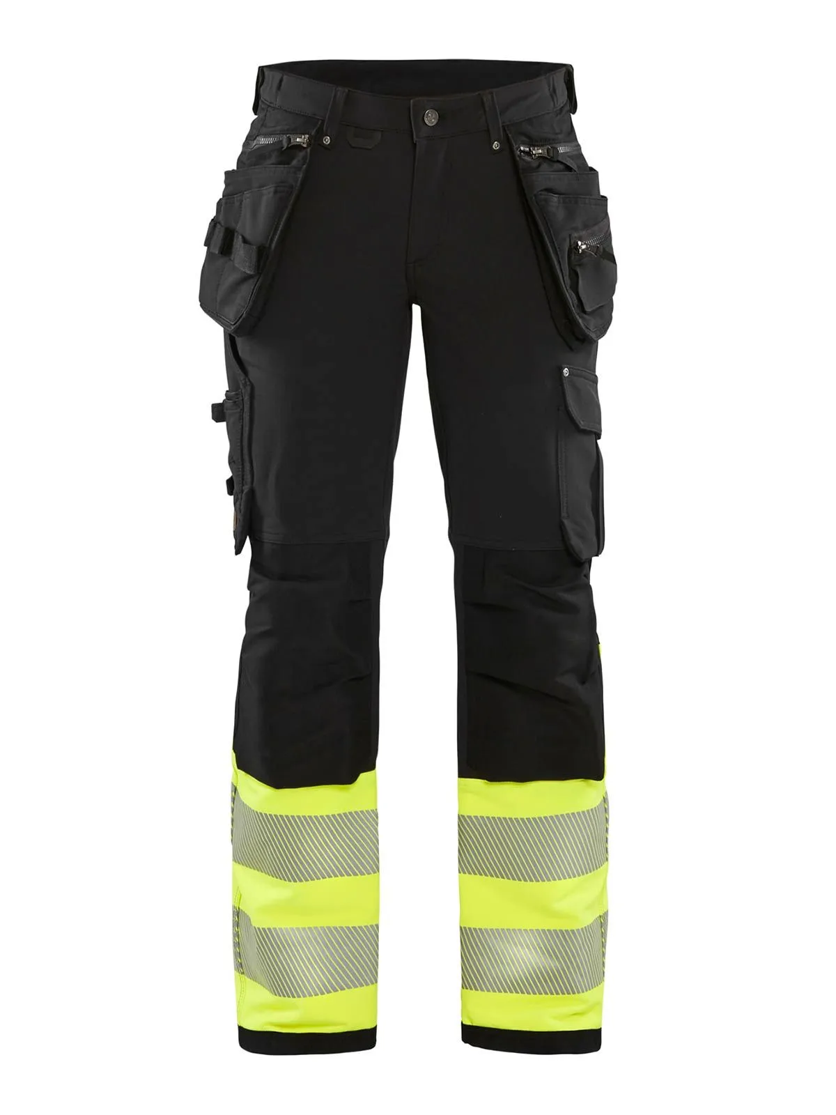 7193-1642&#x20;Women&#x27;s&#x20;Work&#x20;Trousers&#x20;High&#x20;Vis&#x20;4-Way&#x20;Stretch&#x20;-&#x20;Bl&#xE5;kl&#xE4;der
