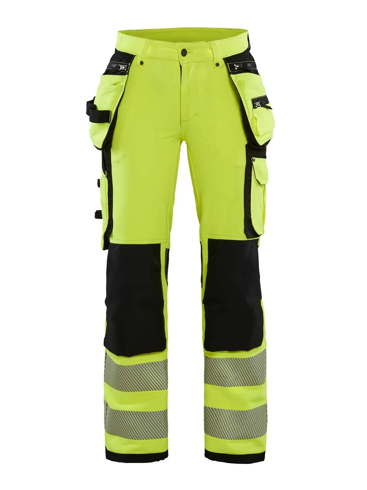 7197-1642&#x20;Women&#x27;s&#x20;Work&#x20;Trousers&#x20;High&#x20;Vis&#x20;4-Way&#x20;Stretch&#x20;-&#x20;Bl&#xE5;kl&#xE4;der