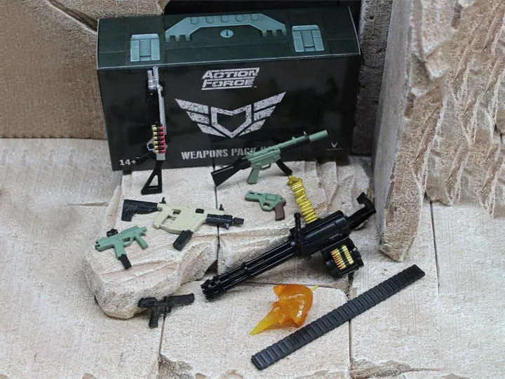 Action Force Weapons Pack (Golf) 1/12 Action Figure Accessory Set - Valaverse