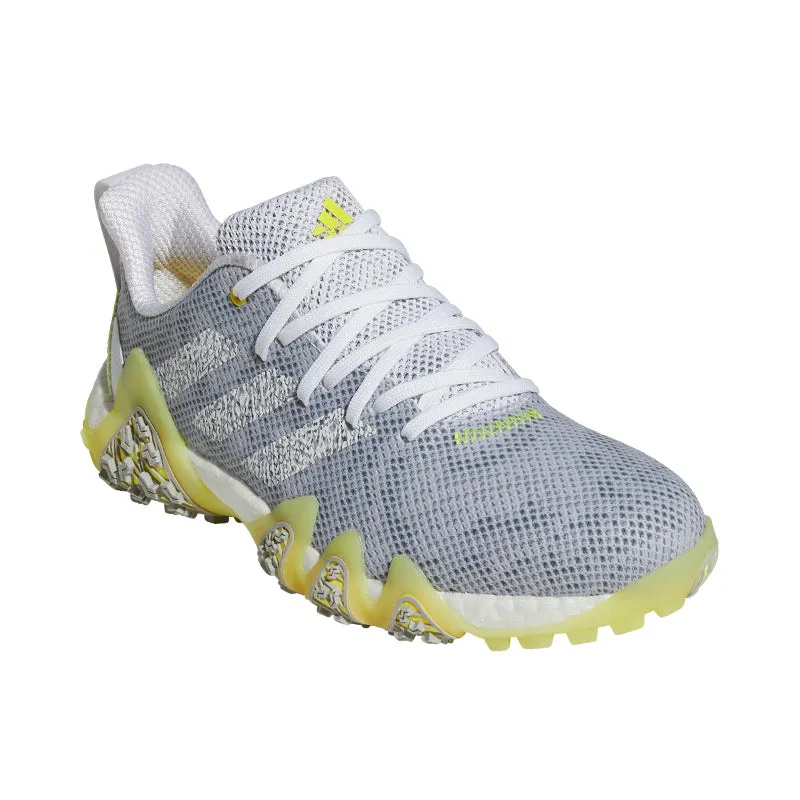ADIDAS CodeChaos 22 Women's Spikeless Shoes (White/Silver/Yellow)