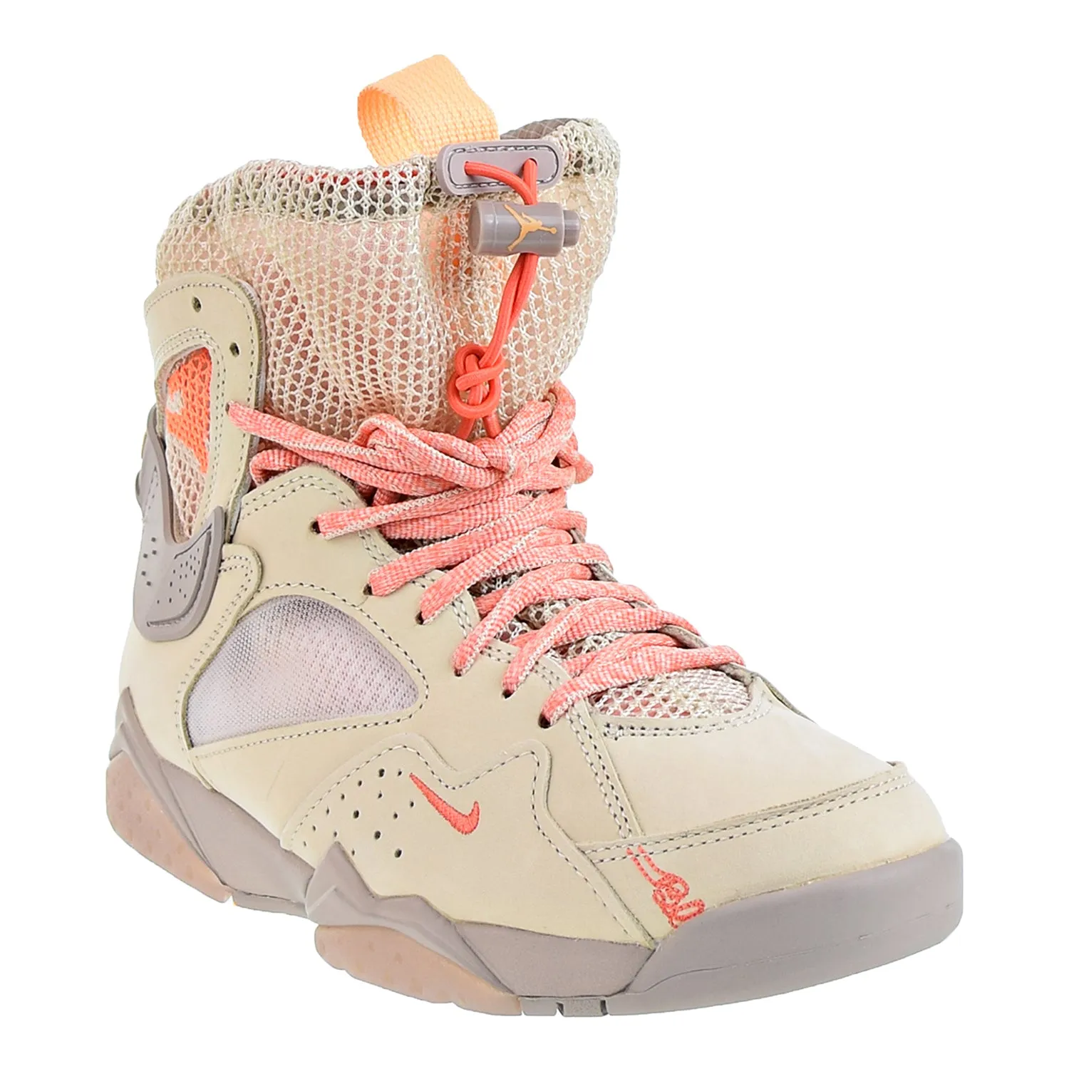 Air Jordan 7 x Bephie's Beauty Supply Women's Shoes Sanddrift-Malt-Turf Orange
