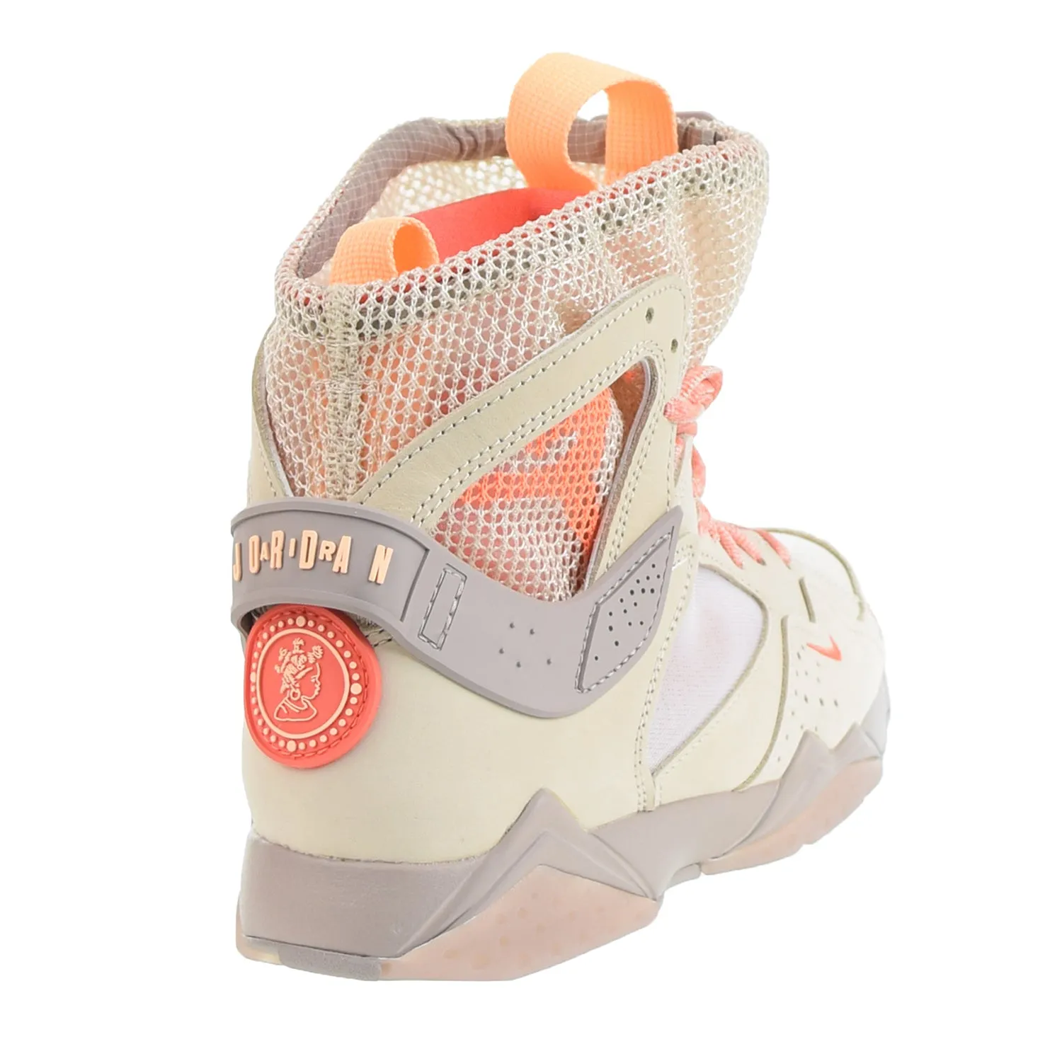 Air Jordan 7 x Bephie's Beauty Supply Women's Shoes Sanddrift-Malt-Turf Orange