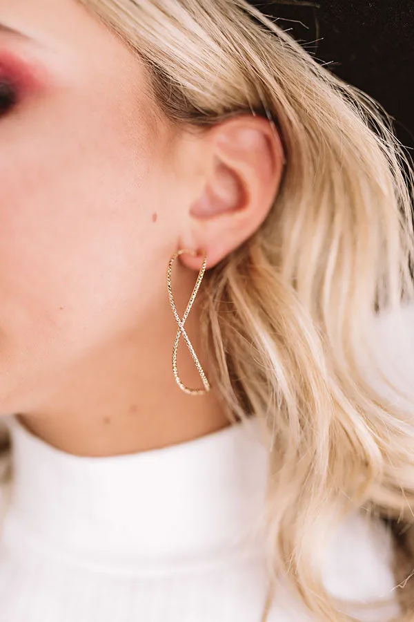 All That Jazz Hoop Earrings