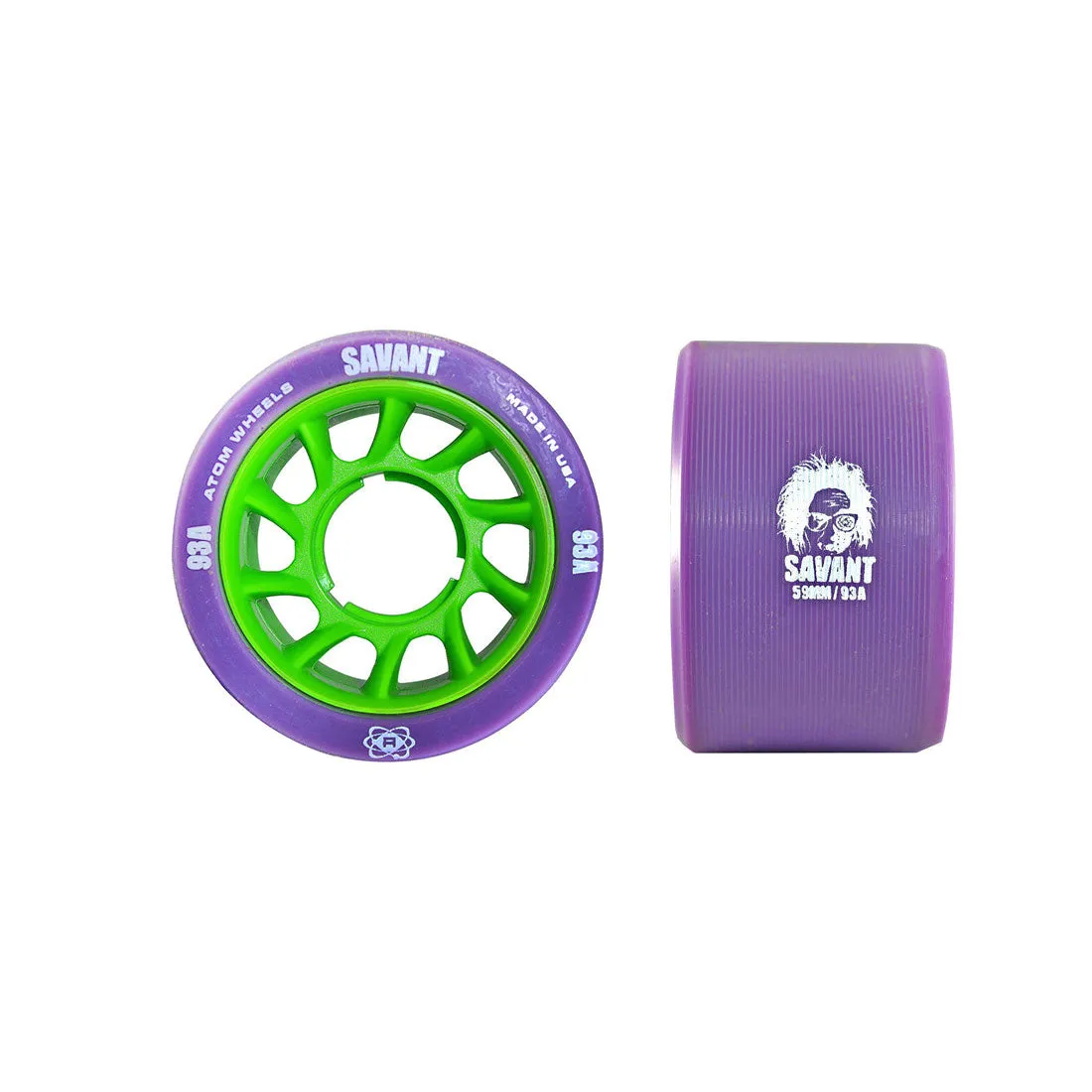 Atom Savant Wheels 59mm 4pk