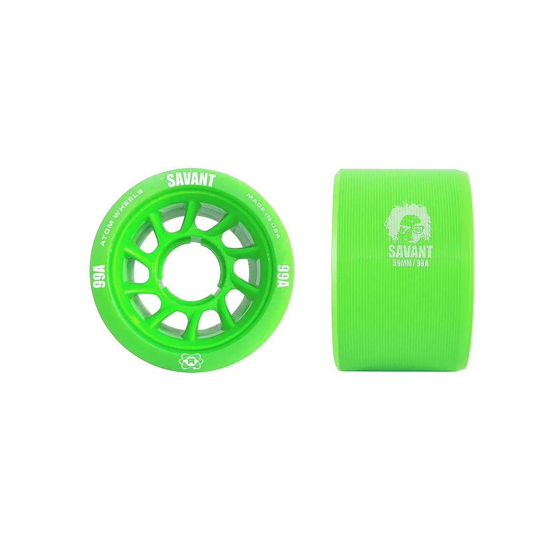 Atom Savant Wheels 59mm 4pk