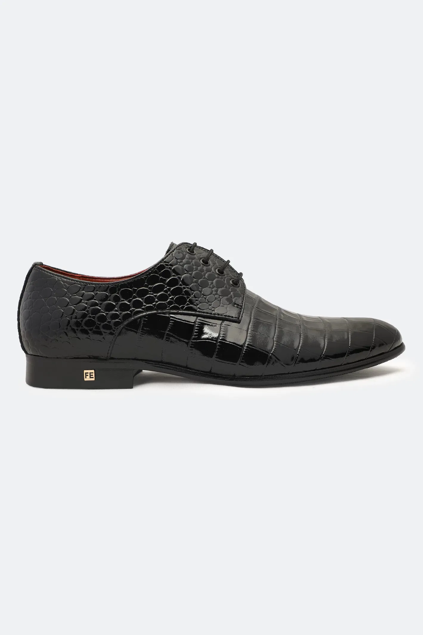 Black Formal Derby Shoes