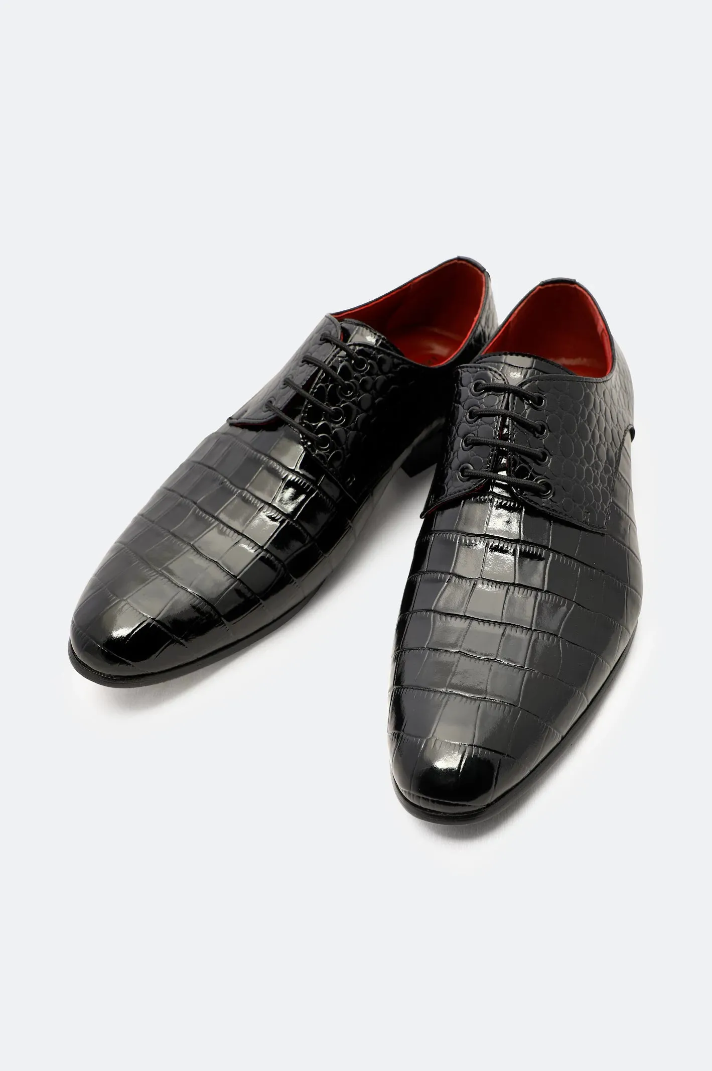 Black Formal Derby Shoes