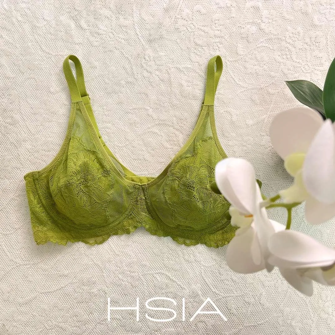 Blossom Unlined Underwire Lace Bra