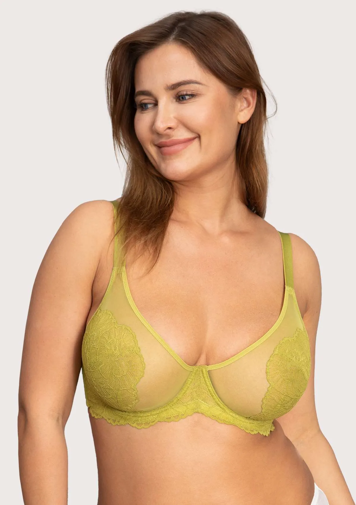 Blossom Unlined Underwire Lace Bra