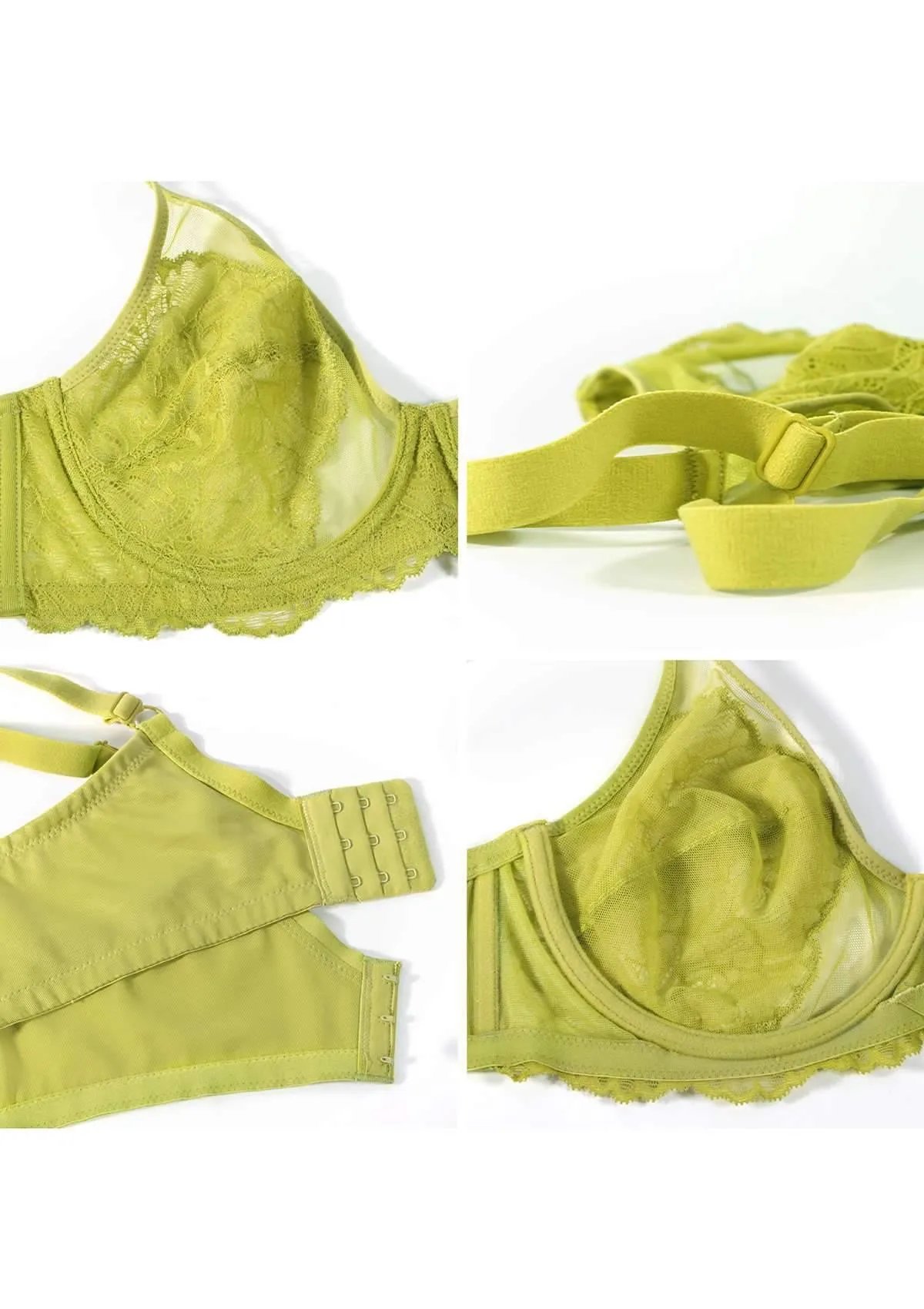 Blossom Unlined Underwire Lace Bra