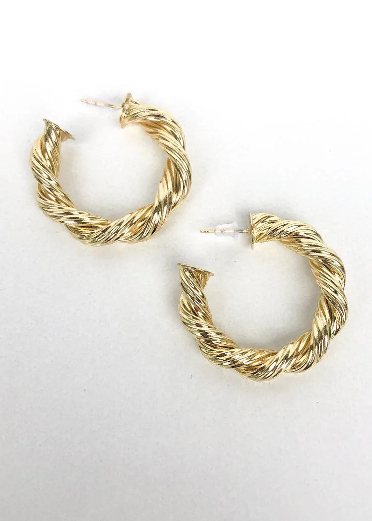 Bracha Harlow Hoops- Medium