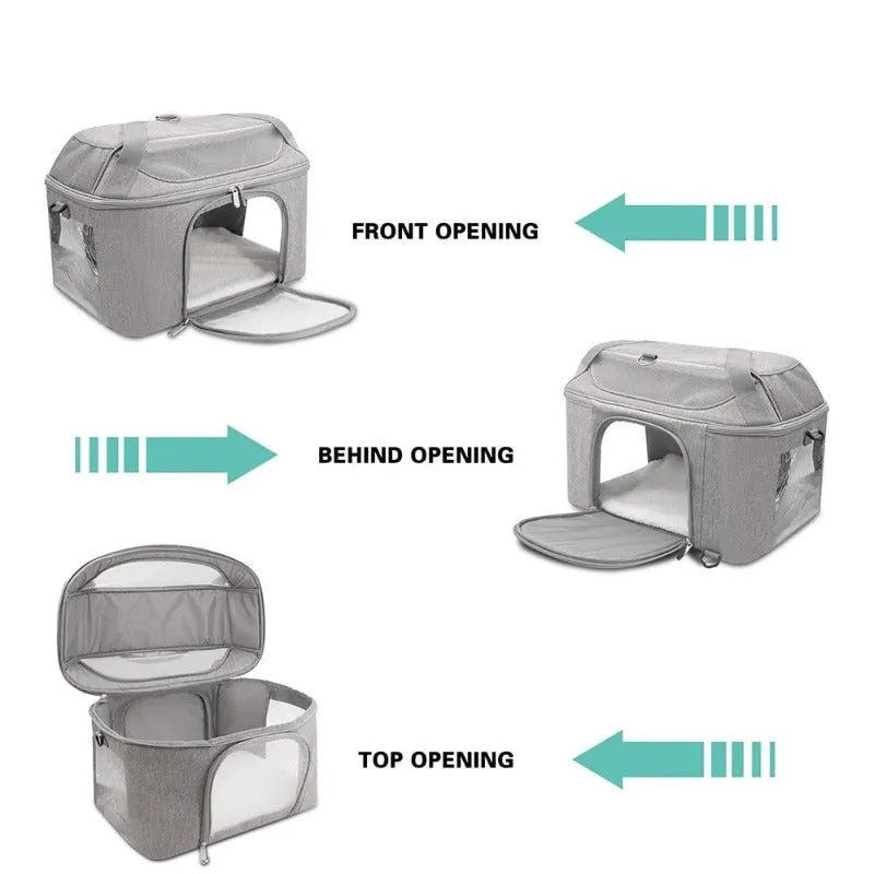 Cat Carrier Breathable Mesh Pet Travel Hand Bag