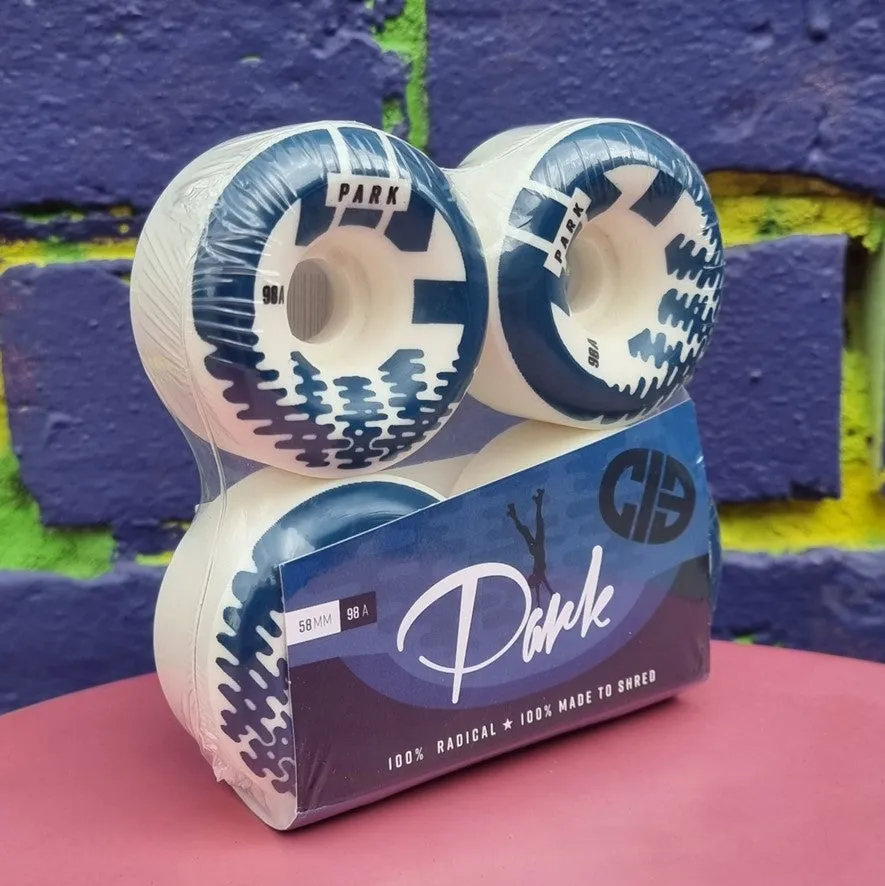 CIB Park Blue Wheels 98A - 4 pack