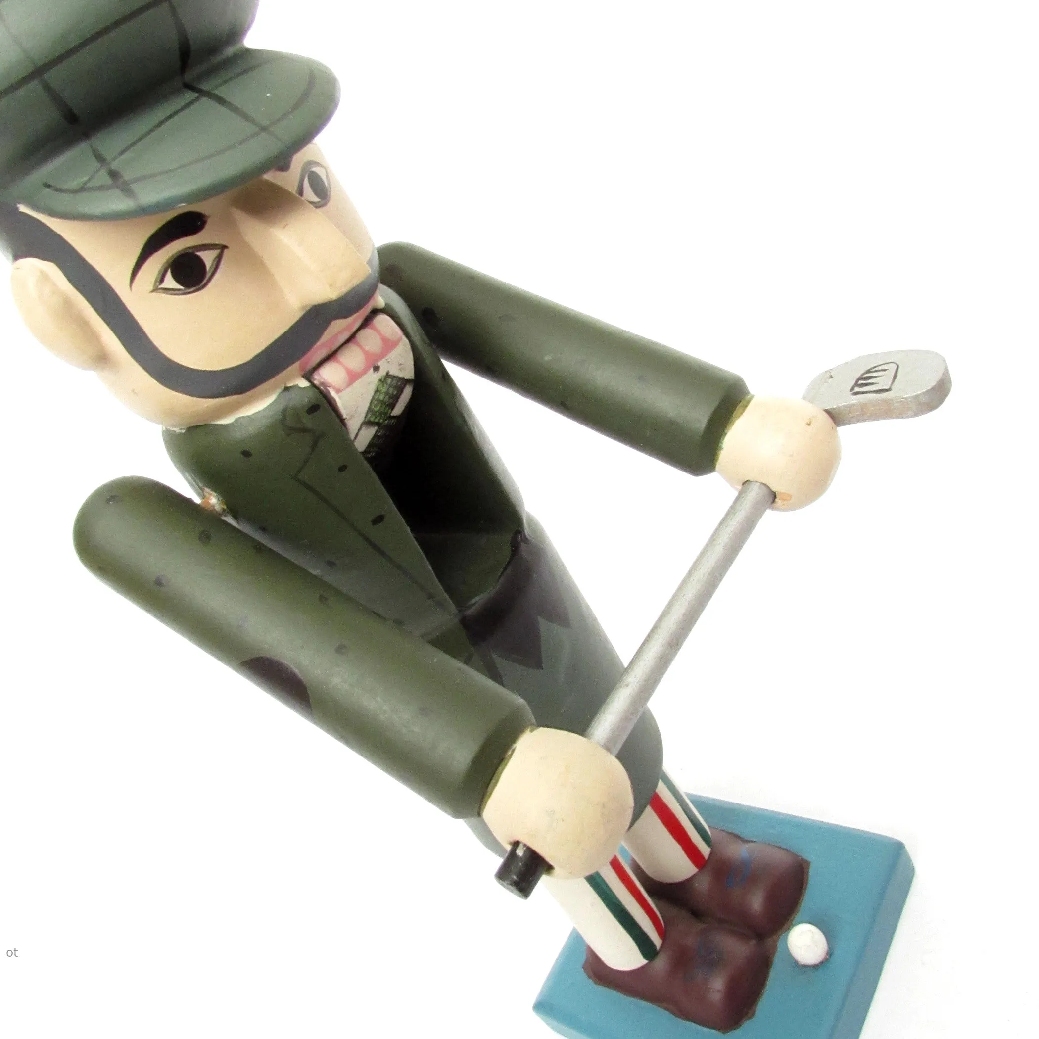 Decorative Collectable Nutcracker - Golfer