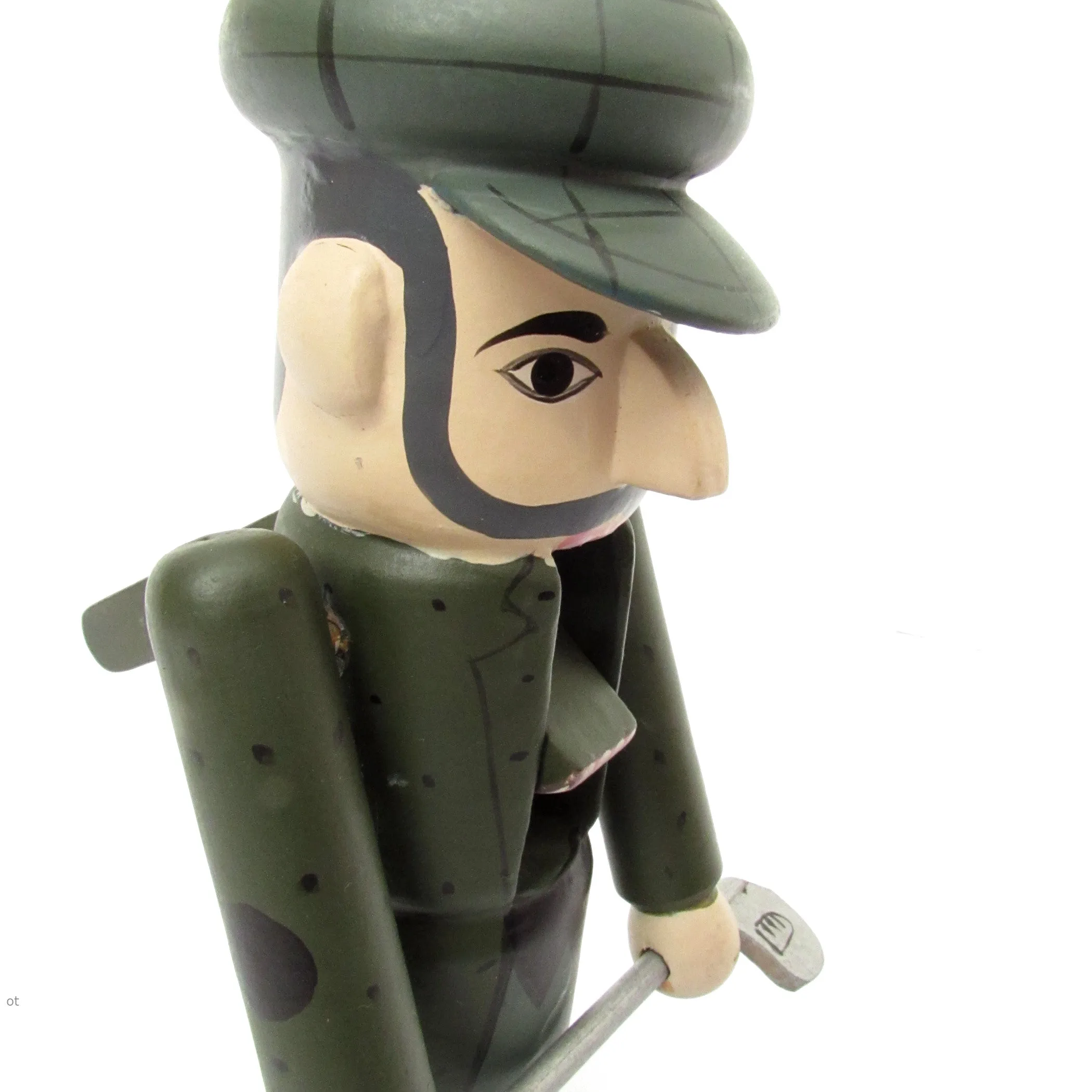 Decorative Collectable Nutcracker - Golfer