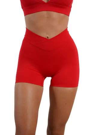 DESIRE SHORTS - RED