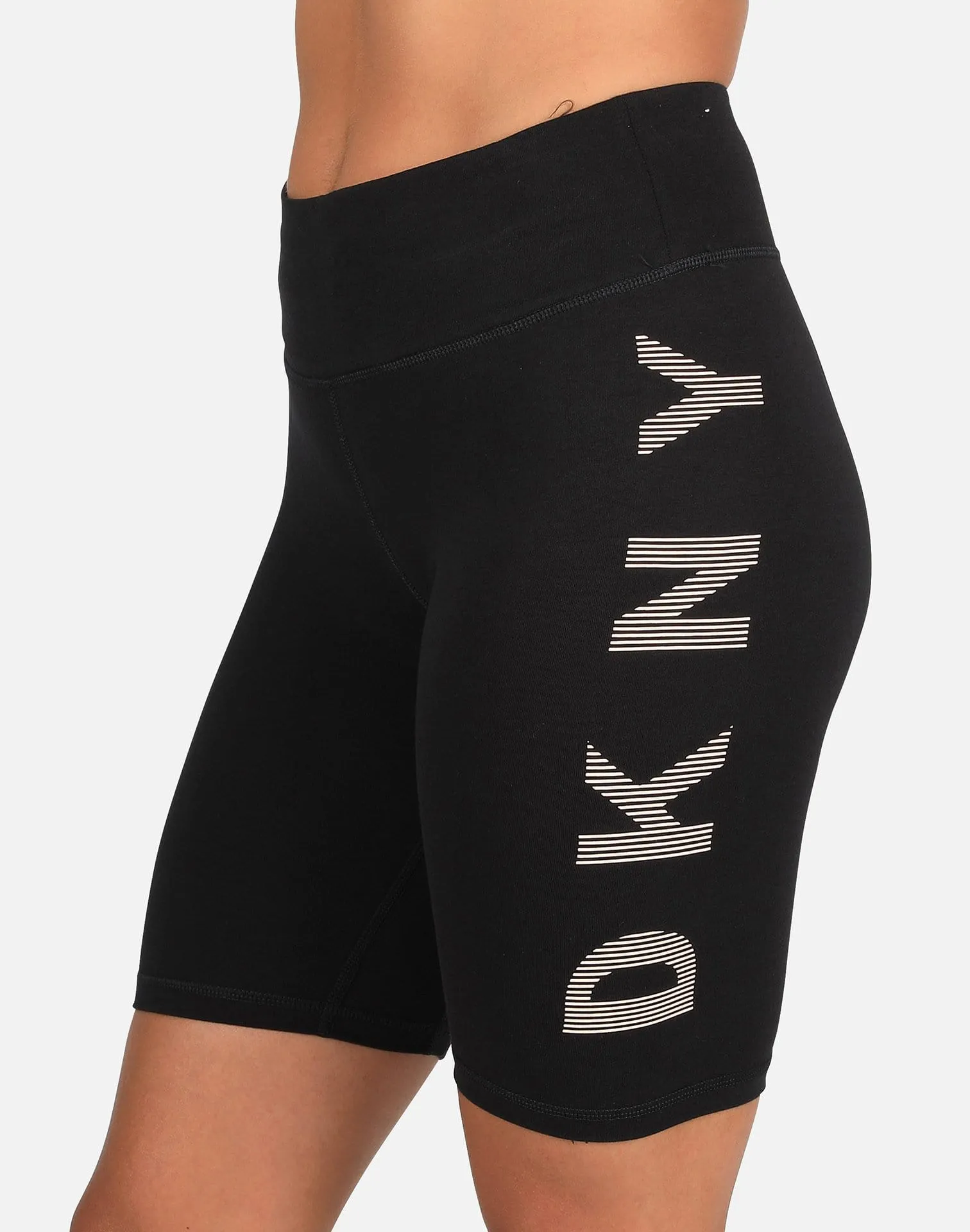 Dkny STRIPE LOGO BIKE SHORTS