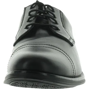 Dockers Mens Garfield Faux Leather Plain Toe Cap Derby Shoes