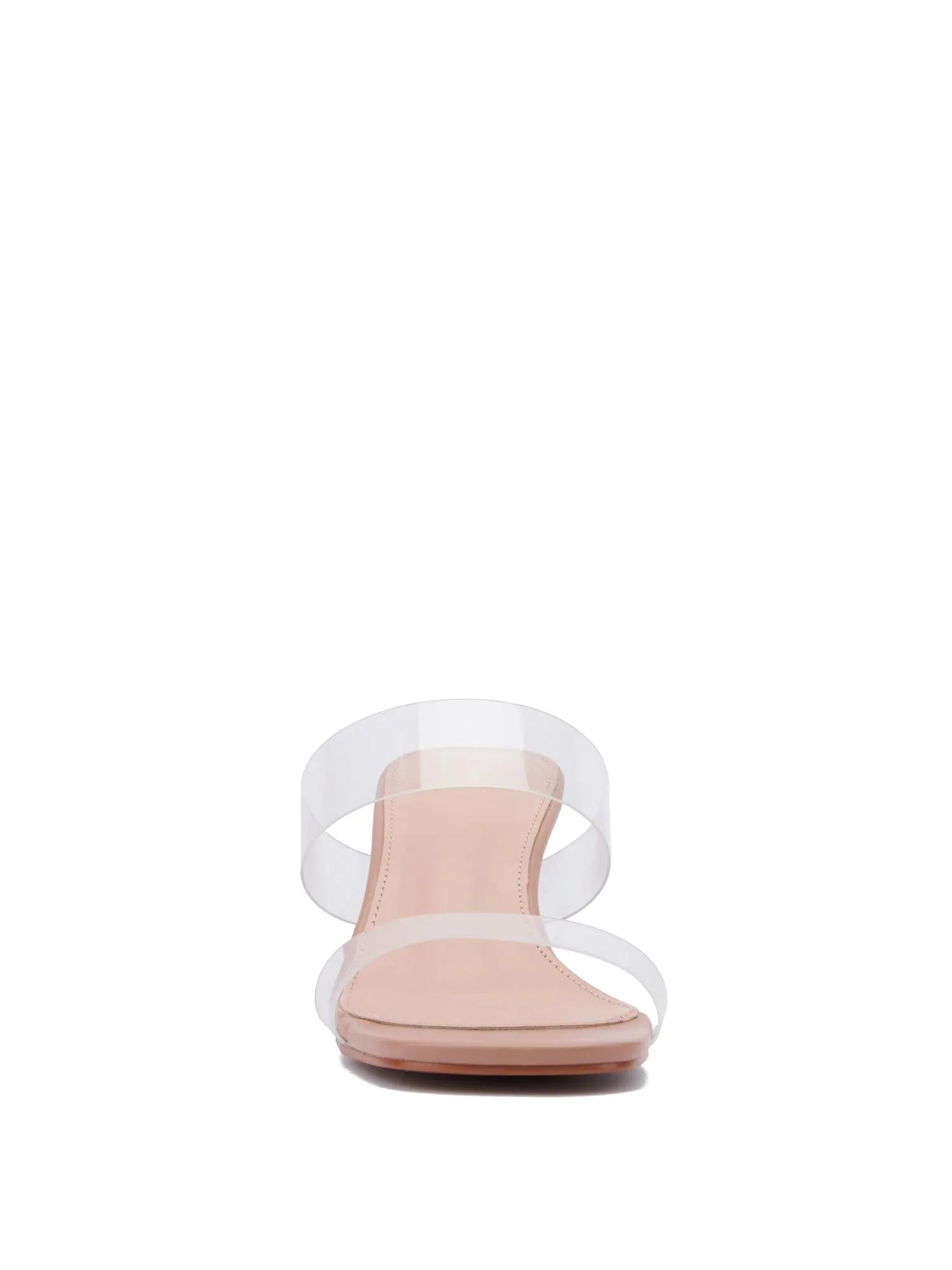 Double-Band Lucite Mule