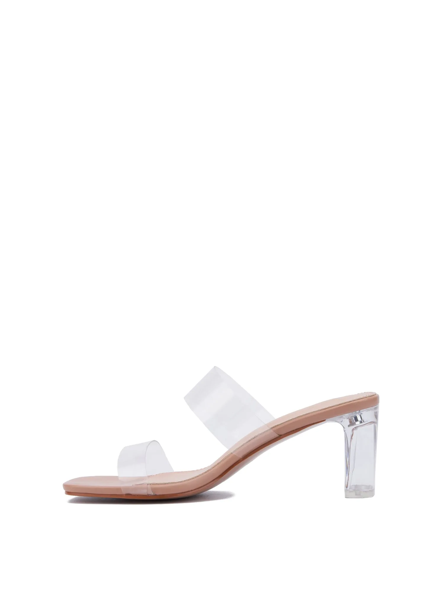 Double-Band Lucite Mule