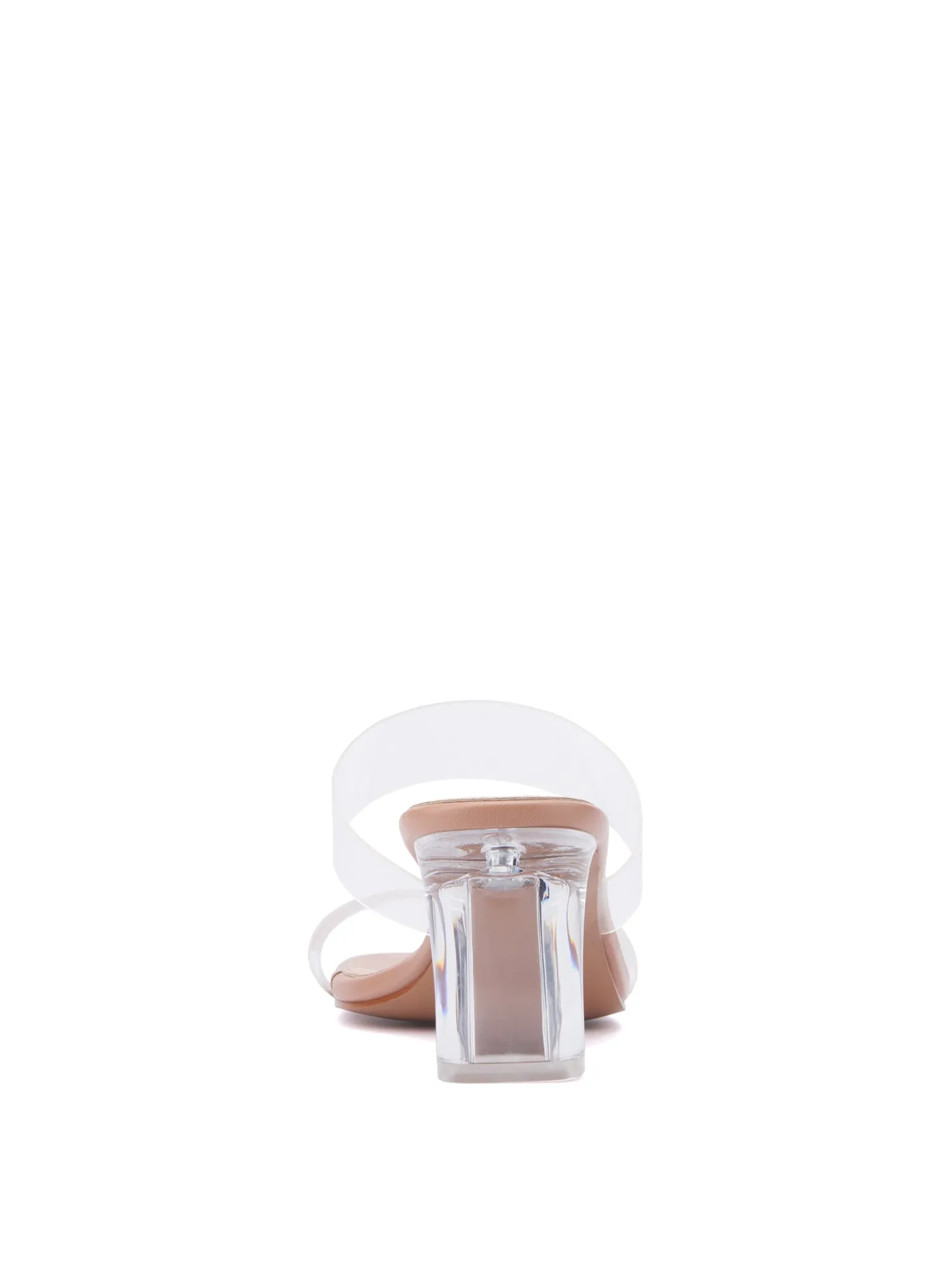 Double-Band Lucite Mule