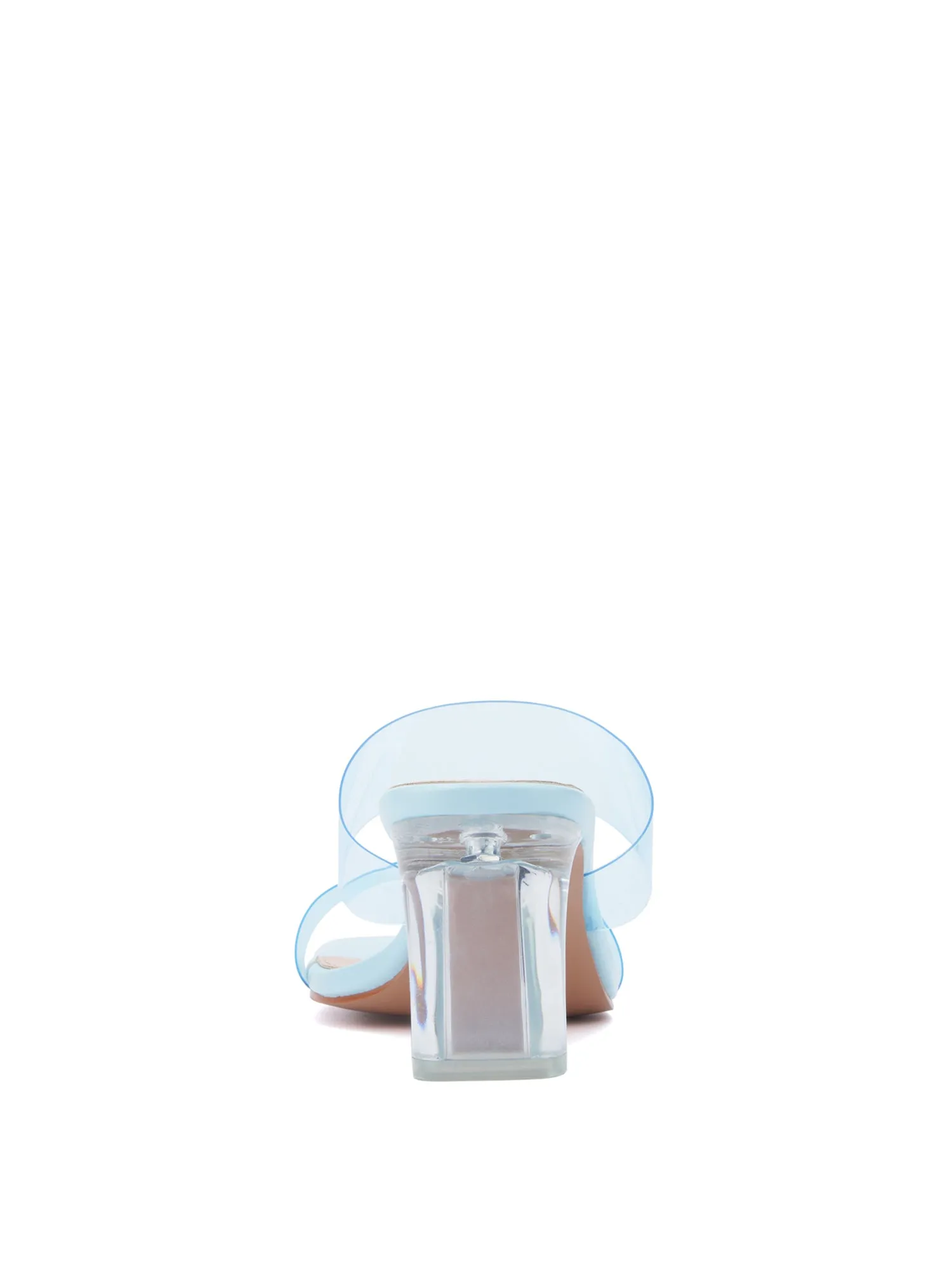 Double-Band Lucite Mule