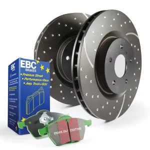 EBC Brakes S10KF1350 S10 Kits Greenstuff 2000 and GD Rotors