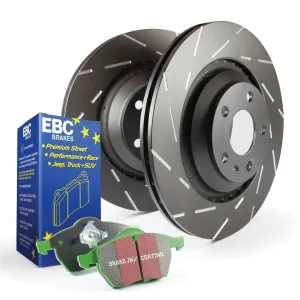 EBC Brakes S2KF1544 S2 Kits Greenstuff 2000 and USR Rotors