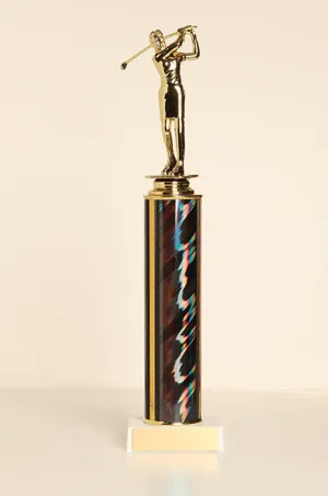 Female Golf Tube Trophy