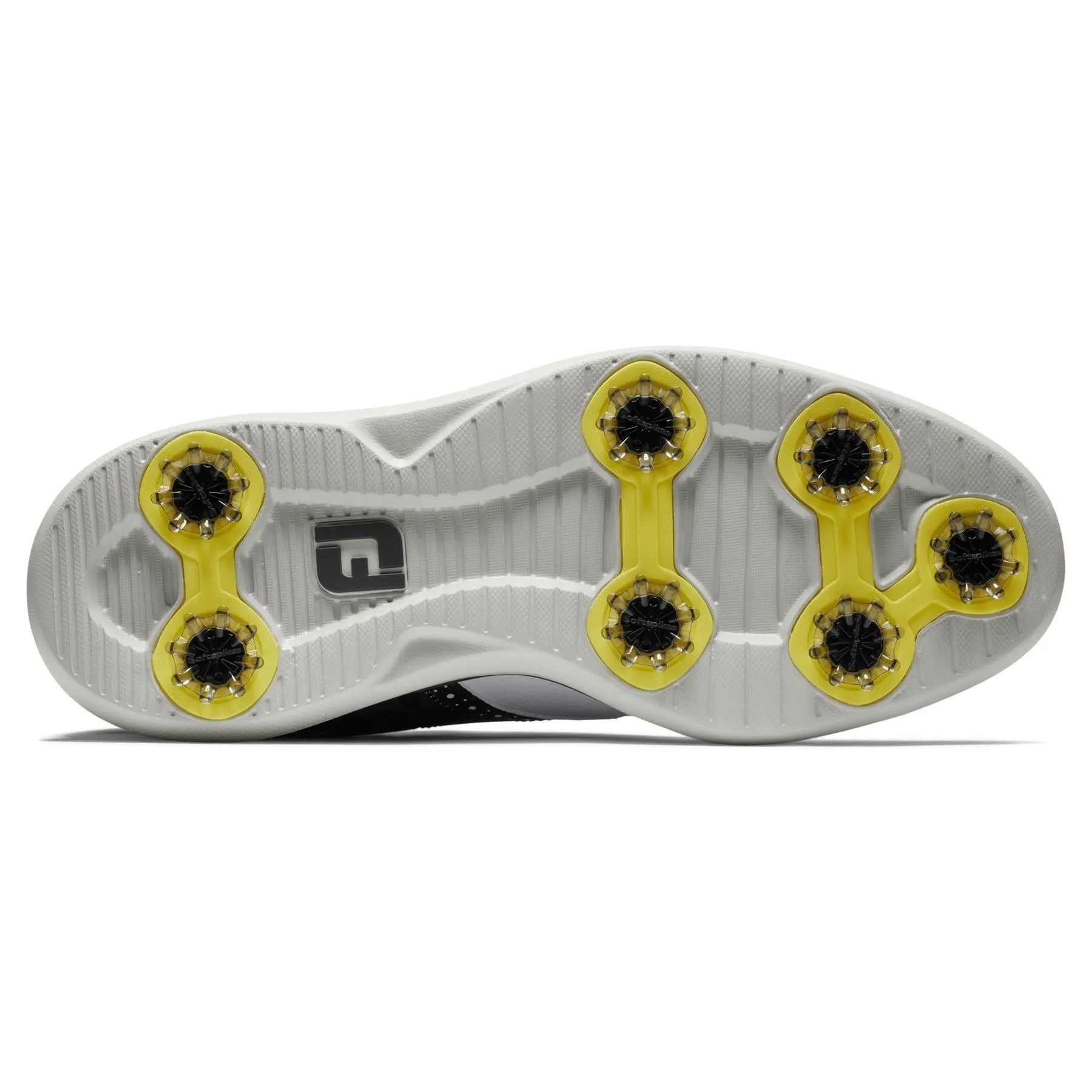 FJ Traditions Saddle FJ Golf Shoes White/Black/Grey - AW24