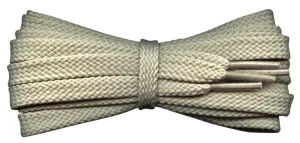 Flat 8 mm Stone Shoe Laces for Trainers and Sports Shoes.
