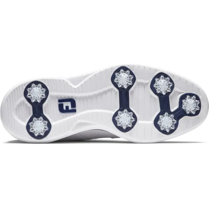 FootJoy 2024 Men's Traditions Golf Shoe- White/Navy