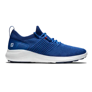 FootJoy Junior Flex XP Golf Shoes- Blue/White