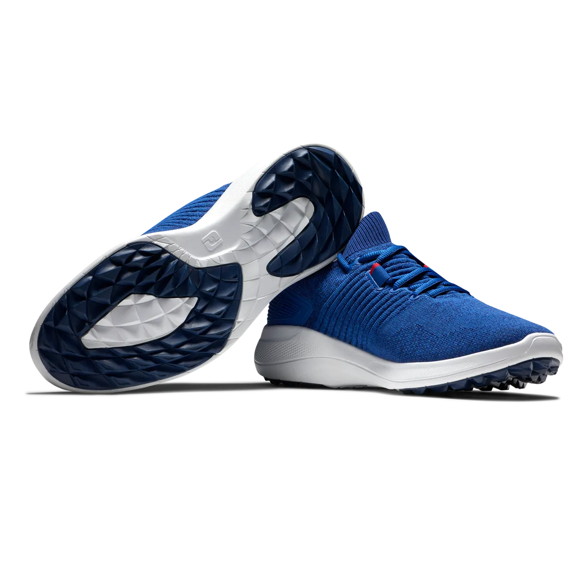 FootJoy Junior Flex XP Golf Shoes- Blue/White
