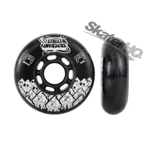 FR Street Invader 80mm 84a 4pk - Black