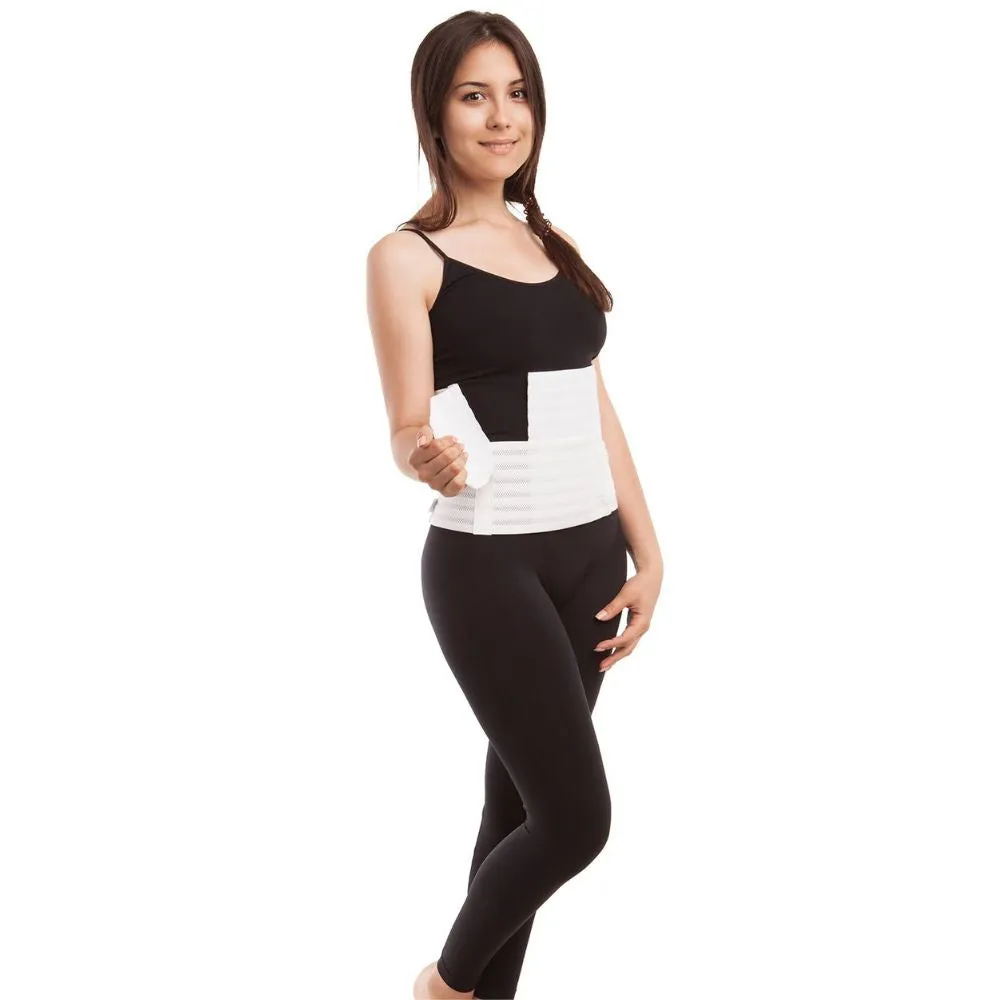 Gabrialla™ 9" Abdominal Binder - Breathable Medium Support | AB-309i