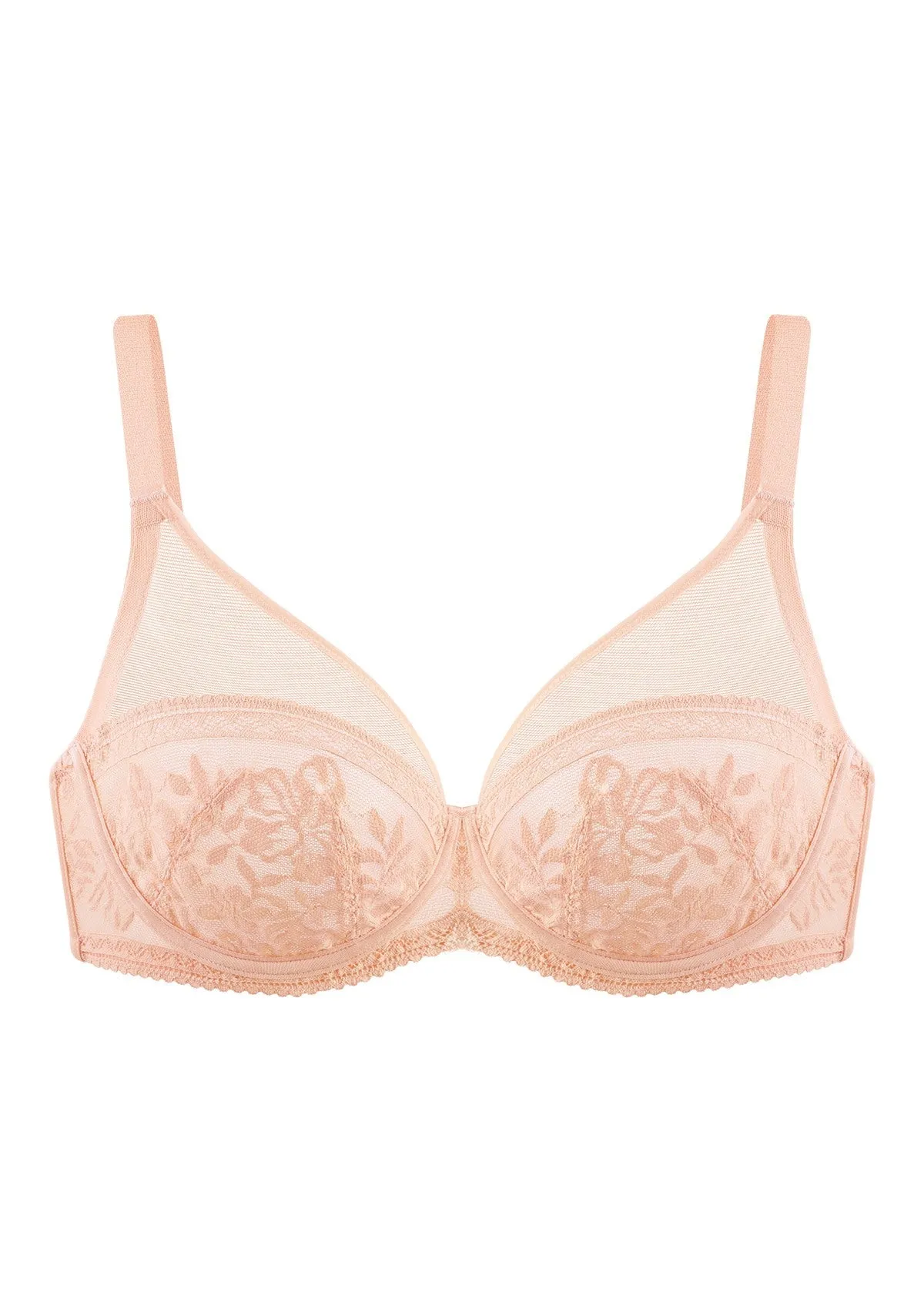 Gladioli Lace Unlined Underwire Bra