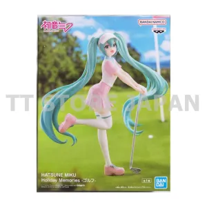 Hatsune Miku Figure Holiday Memories Golf Banpresto