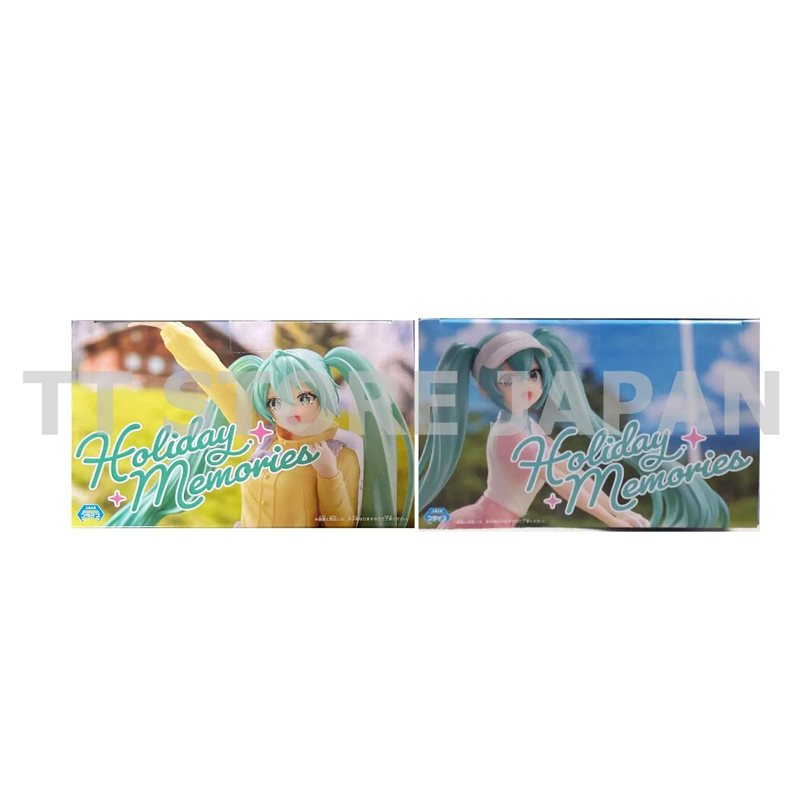 Hatsune Miku Figure Holiday Memories Golf Mountain Climbing Set Banpresto