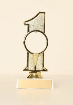 Hole in One Figure on Base 6" Trophy