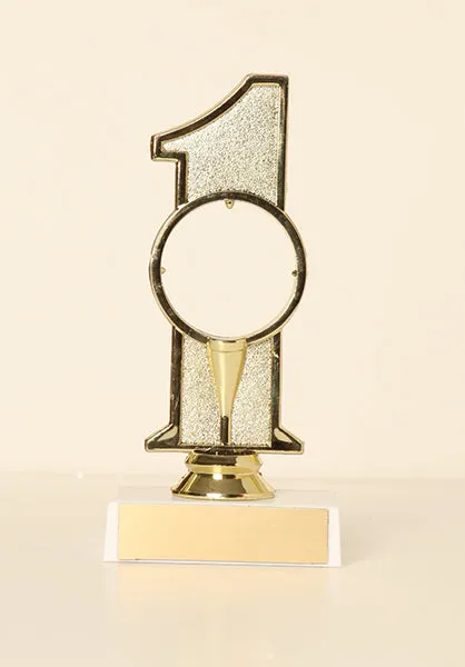 Hole in One Figure on Base 6" Trophy