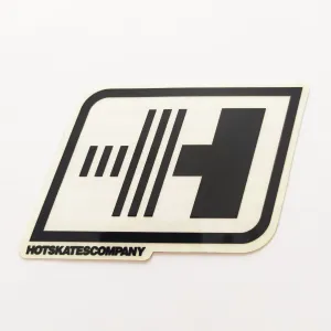 Hot Skates Skateboard Sticker