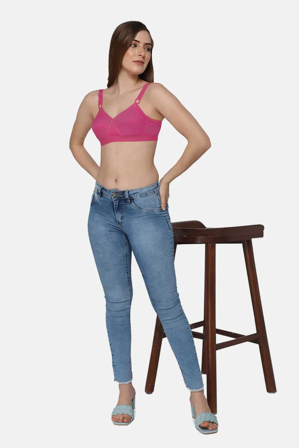 Intimacy Bra - Full Figure - Fuchsia