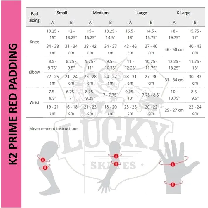 K2 Padding Prime Red 3-Pack *Last One* XL